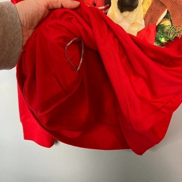 Fifth Sun Christmas Holiday Dogs Cats Light UP Crewneck Sweatshirt Unisex Size L - Picture 15 of 17